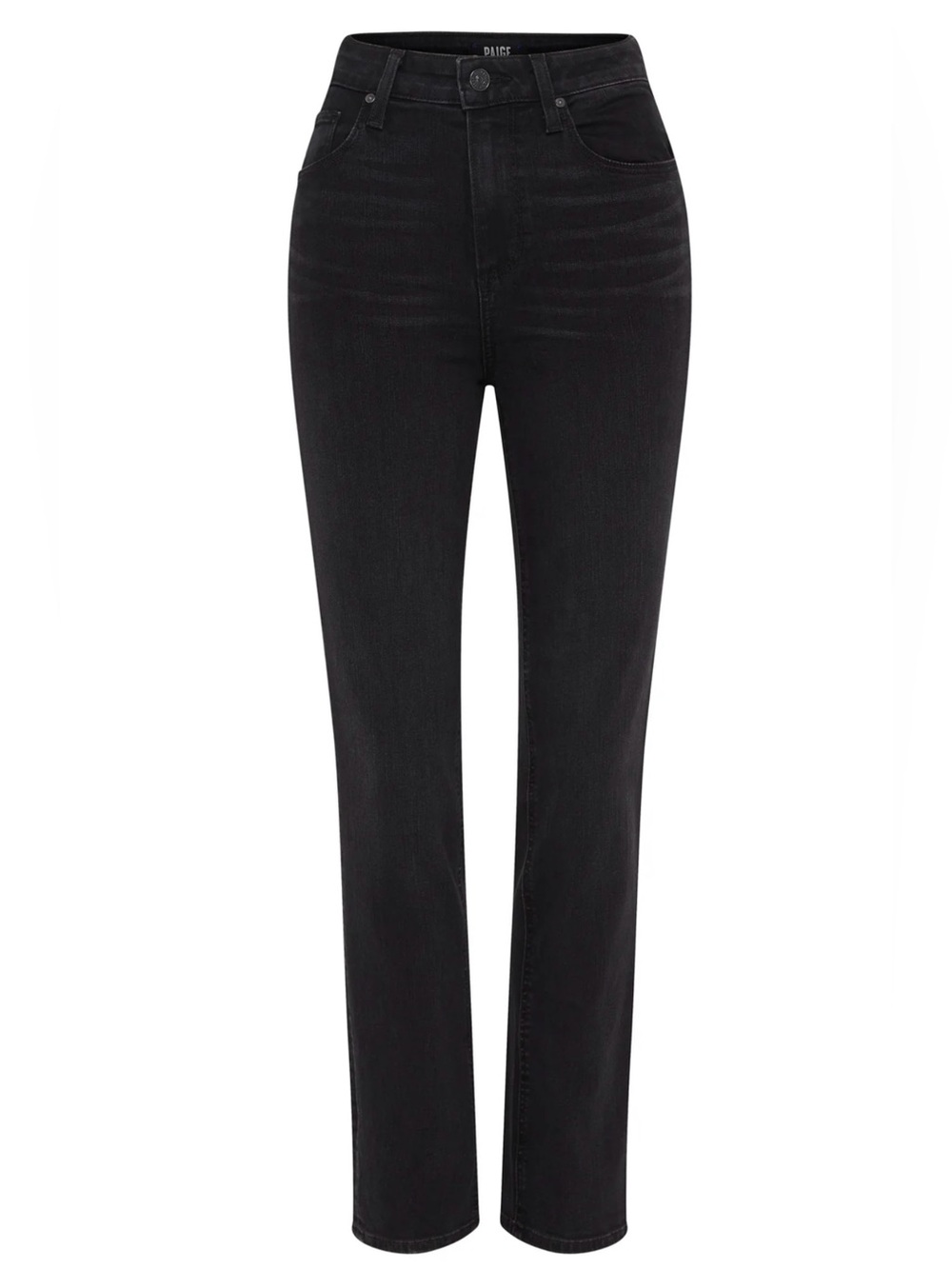 PAIGE Denim Sarah Slim Jean in Black Willow